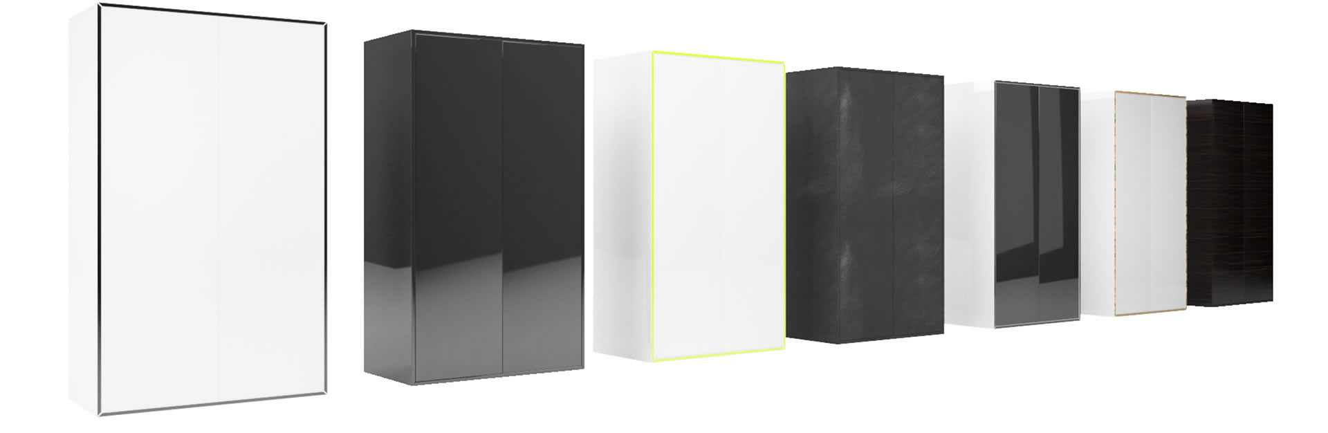 Kleiderschrank als Solit&auml;r oder in Reihe als Raumtrenner